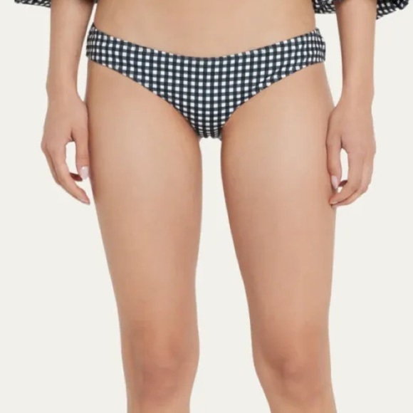 Caroline Constas Kali Bikini Bottom in Gingham Size L - Picture 1 of 15